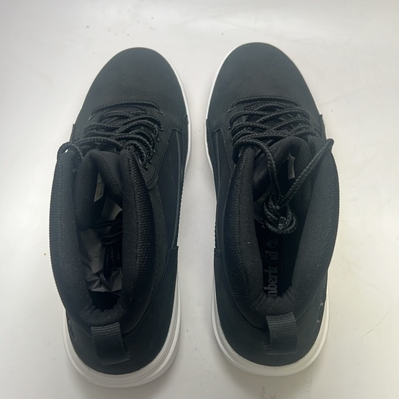 Men’s Timberland Allston Mid Lace Up Sneaker Size 8.5 Black New in Box - Picture 6 of 10